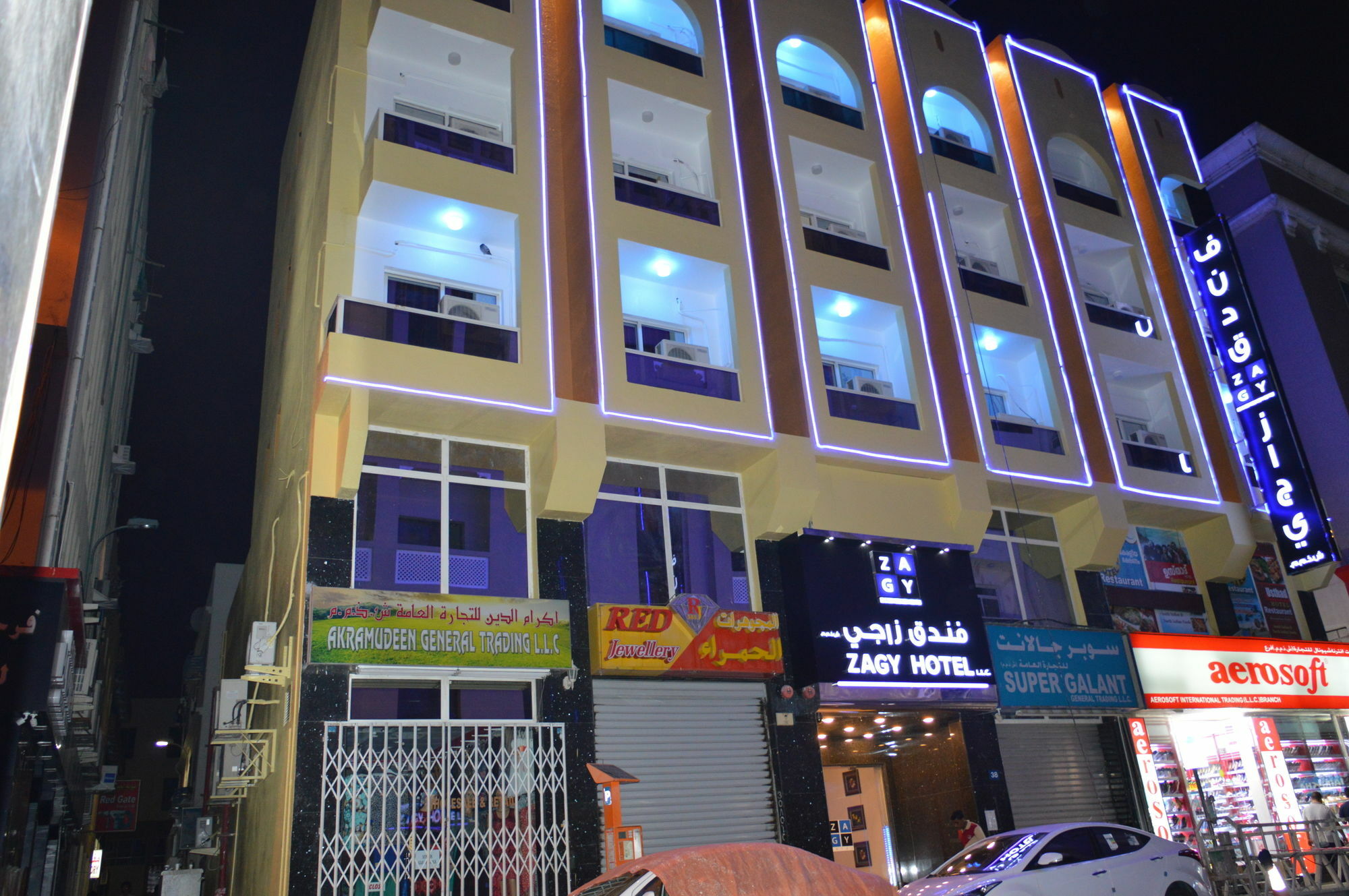 Zagy Hotel Dubai Eksteriør bilde